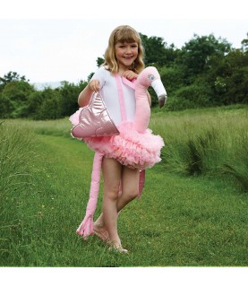 Rosa Flamingo Kinderverkleidung