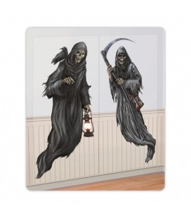 2 Scene Setter Add-Ons Haunted House Cemetery