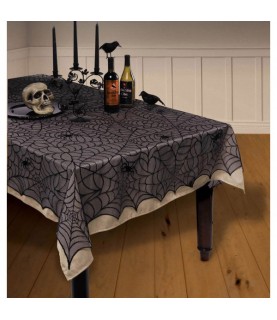 Lace Tablecloth Midnight