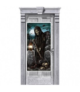 Door Decoration Hanted House Cemetery