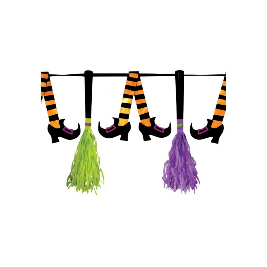 Tassel Pennant Banner Witches' Crew