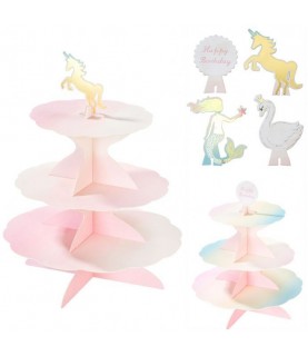 Présentoir Pastel à Petits Gâteaux