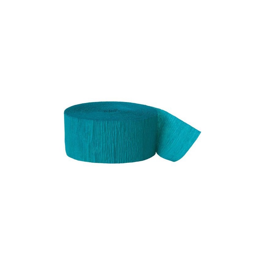 Blaugrüne Krepppapierschlange
