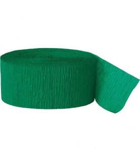 Green Crepe Streamer