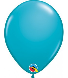 Ballon Standard Bleu Tropique  28 cm