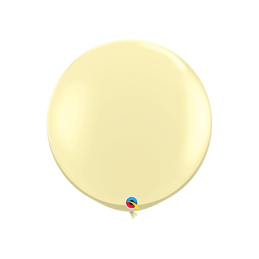 Ballon Géant Ivoire Soie 90 cm