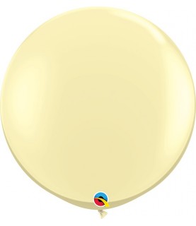 Ballon Géant Ivoire Soie 90 cm