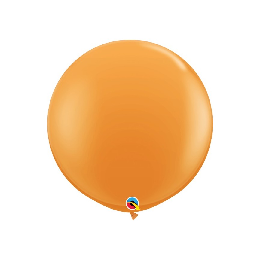 Oranger Riesenluftballon 90 cm Oranger Riesenluftballon 90 cm