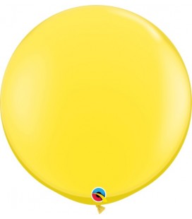 Gelber Riesenluftballon 90 cm