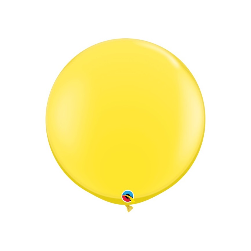 Gelber Riesenluftballon 90 cm Gelber Riesenluftballon 90 cm