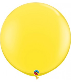 Gelber Riesenluftballon 90 cm