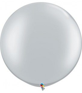 Silver Giant Balloon 90 cm