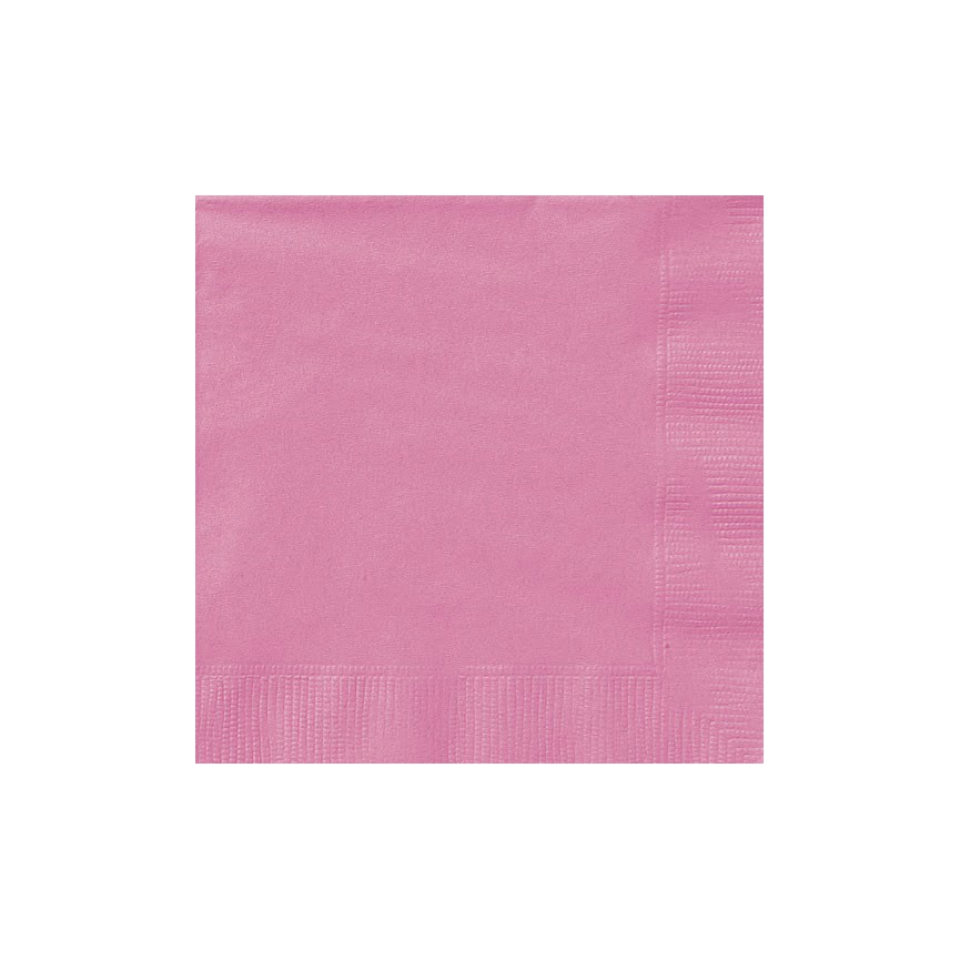 20 Magenta Lunch Napkins