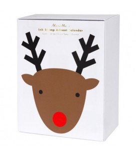 Advent Calendar Festive Stamps