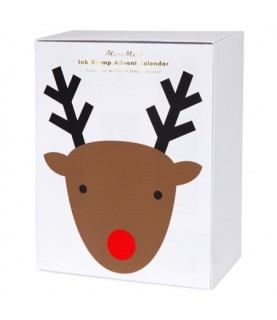 Advent Calendar Festive Stamps