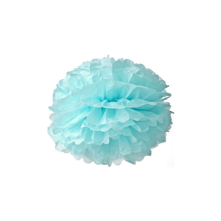 Large Baby Blue Pom Pom Large Baby Blue Pom Pom