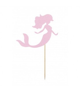 2 Mermaid Cake Topper