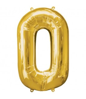 Mylar Ballon Number 0
