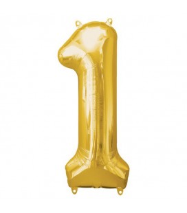 Mylar Ballon Number 1
