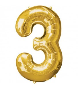 Mylar Ballon Number 3