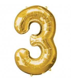 Mylar Ballon Number 3