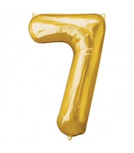 Mylar Ballon Number 7