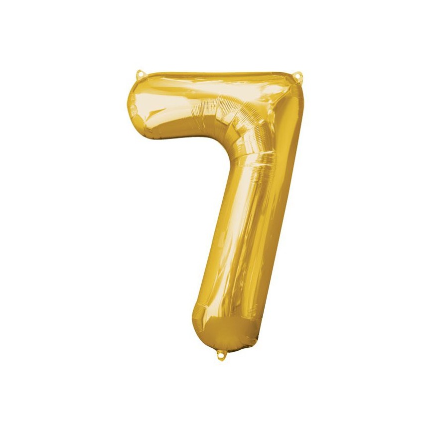 Mylar Ballon Number 7