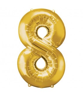 Mylar Ballon Number 8