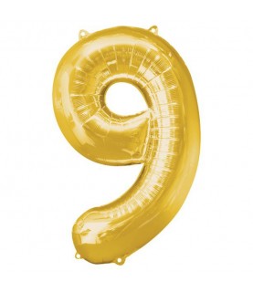 Mylar Ballon Number 9
