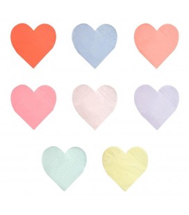 Pastel Heart Napkins