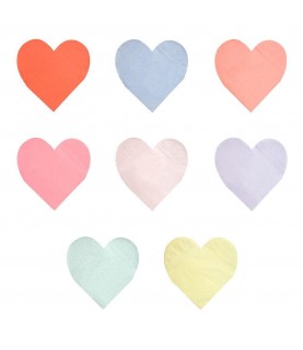 Pastel Heart Napkins