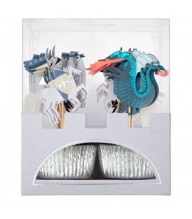 Dragon Knights Cupcake Kit