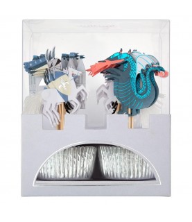 Dragon Knights Cupcake Kit