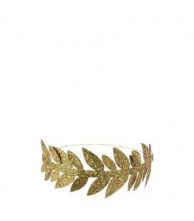 Gold Leaf Party Crowns
