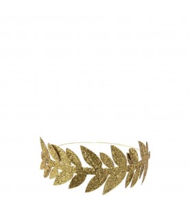 Gold Leaf Party Crowns