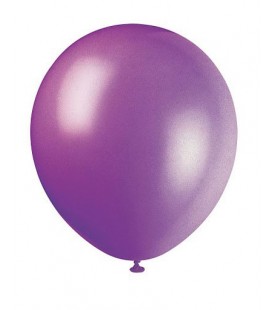 10 Deep Purple Balloons