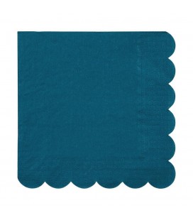 20 Teal Napkins