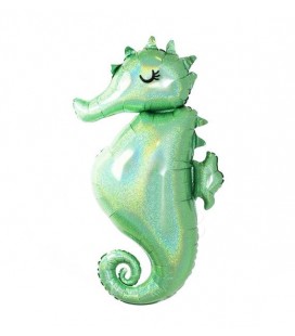 Ballon Mylar Hippocampe