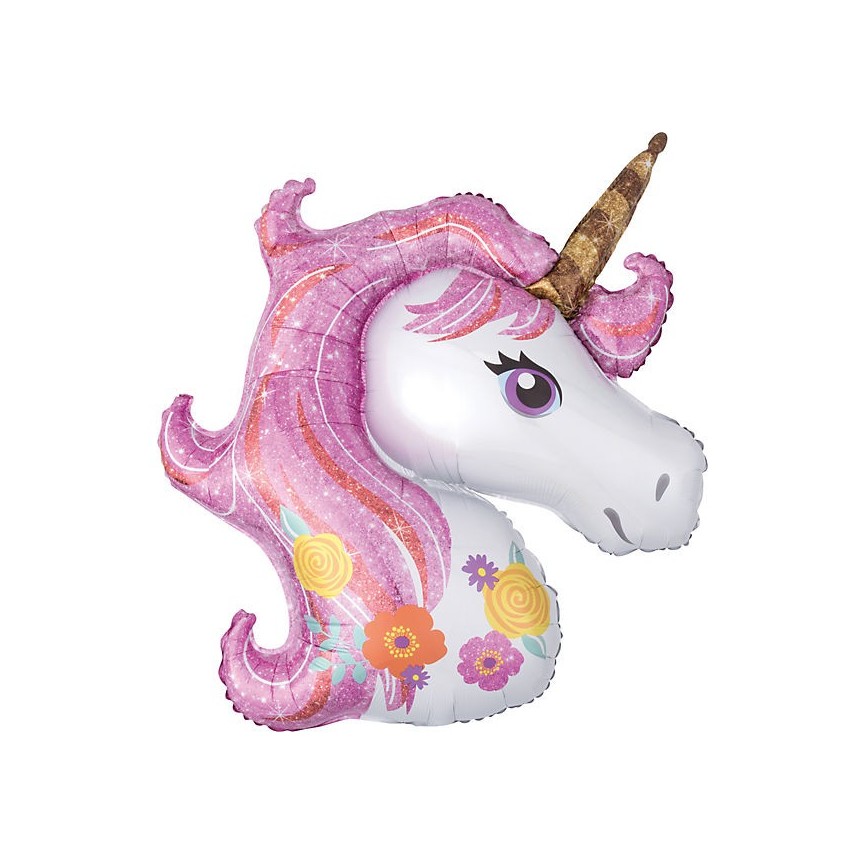 Magical Unicorn Mylar Balloon
