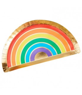 Over the Rainbow Plates