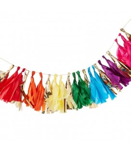 Over the Rainbow Tassel Garland