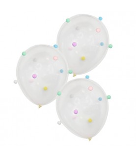 Pastel Pom Pom Balloons - Pastel Party