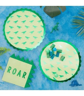 Grandes Assiettes Dinosaure
