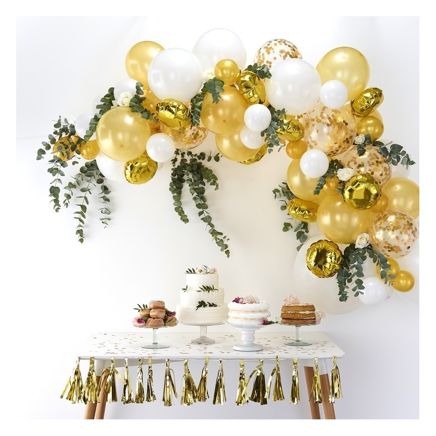 Gold Balloon Arch Kit