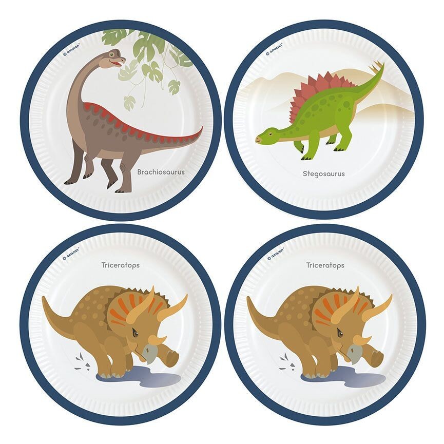Dinosaur Large Plates