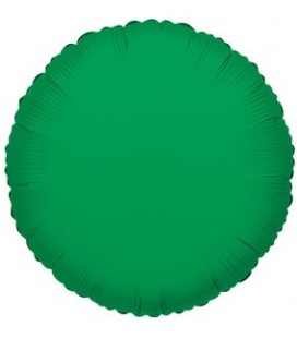 Ballon Mylar Rond Vert