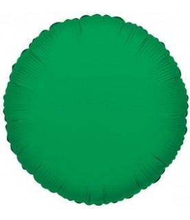 Ballon Mylar Rond Vert