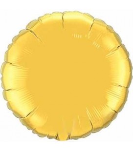 Ballon Mylar Rond Dor