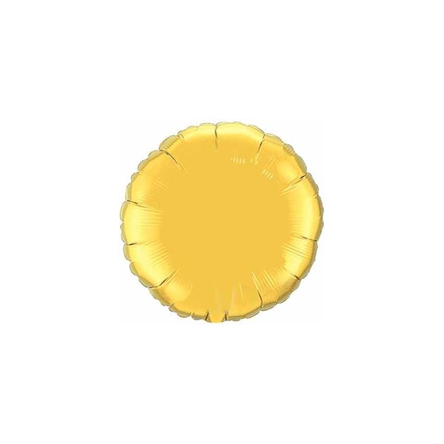Gold Round Mylar Balloon