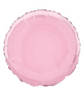 Pink Round Mylar Balloon